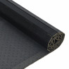 Alfombra rectangular bambú negro 100x400 cm 5