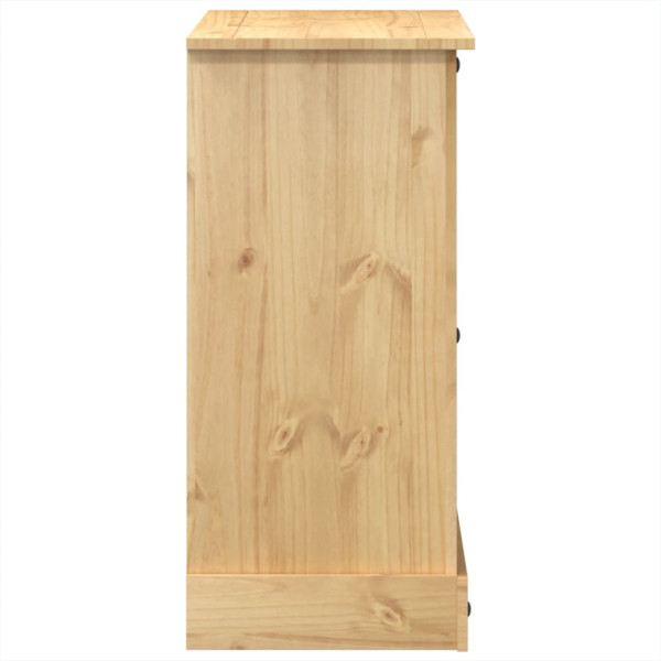 Cómoda cajonera Corona madera maciza de pino 110x43x91 cm M 5