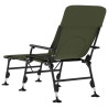 Tumbona de pesca con patas para barro ajustable plegable verde 5