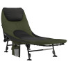 Tumbona de pesca con patas para barro ajustable plegable verde 2
