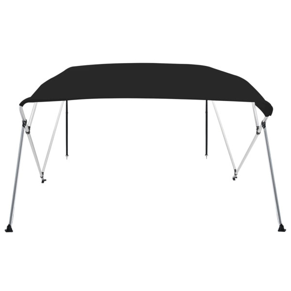 Toldo de 4 arcos Bimini 243x180x137 cm preto M 3