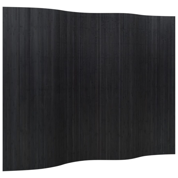 Biombo divisor de bambú negro 165x250 cm M 2