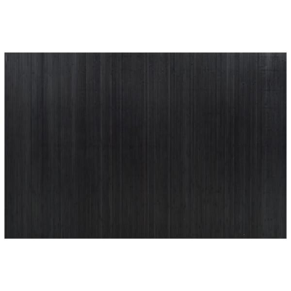 Biombo divisor de bambú negro 165x250 cm M 3