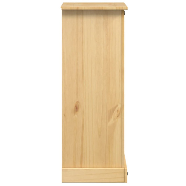 Mesita de noche Corona madera maciza de pino 53x39x103 cm M 4