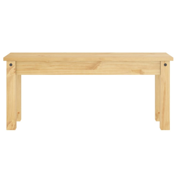 Banco de comedor Panama madera maciza de pino 105x30x45 cm M 4
