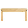 Banco de comedor Panama madera maciza de pino 105x30x45 cm 4