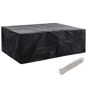 Cubierta para muebles de jardín 8 ojales 242x162x100 cm H