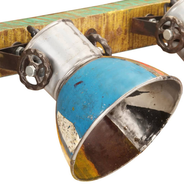 Lâmpada de parede industrial multicolor E27 65x25 cm M 4