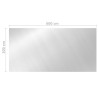 Cobertura para piscina 600x300 cm PE prateado 5