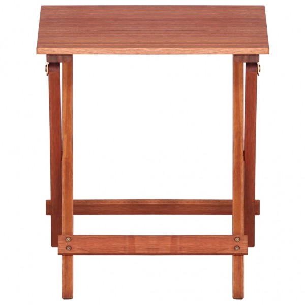 Conjunto bistrô infantil 3 pcs madeira de eucalipto maciça M 5