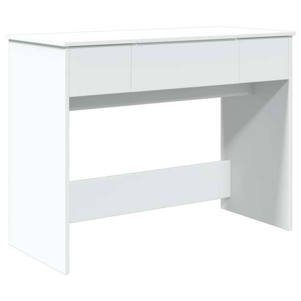 Toucador com espelho 100x45x76 cm branco M 2