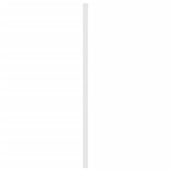 Cabecero de metal blanco 200 cm M 5