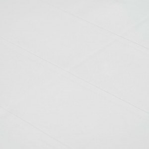 Mesa de jardim 79x79x72 cm plástico branco com aspeto de vime H