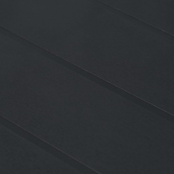 Mesa de jardín plástico aspecto ratán gris antracita 79x79x72 cm M 2