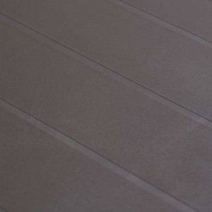 Mesa de jardín de plástico aspecto ratán marrón 79x79x72 cm H