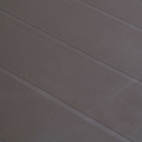 Mesa de jardín de plástico aspecto ratán marrón 79x79x72 cm M 2