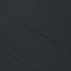 Mesa de jardín de plástico aspecto ratán gris 220x90x72 cm H