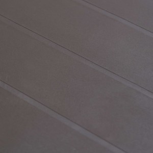 Mesa de jardim 220x90x72cm plástico castanho com aspeto de vime H