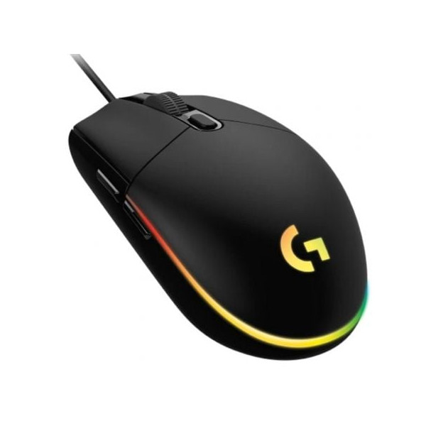 Ratón gaming Logitech G102 Lightsync negro M 3