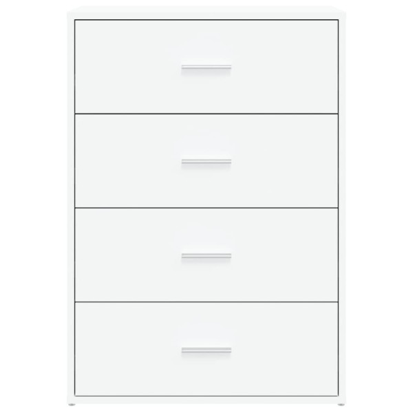 Aparadores 2 pcs 60x31x84 cm derivados de madeira branco M 5