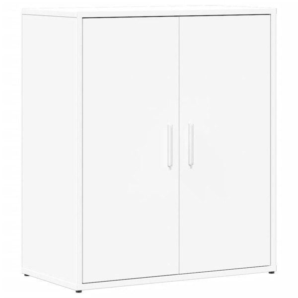 Aparador de madera de ingeniería 2 uds blanco 60x31x70 cm M 4