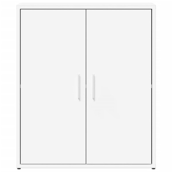 Aparadores 2 pcs 60x31x70 cm derivados de madeira branco M 5