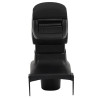 Reposabrazos para coche ABS negro 15x35x(30-47) cm 3
