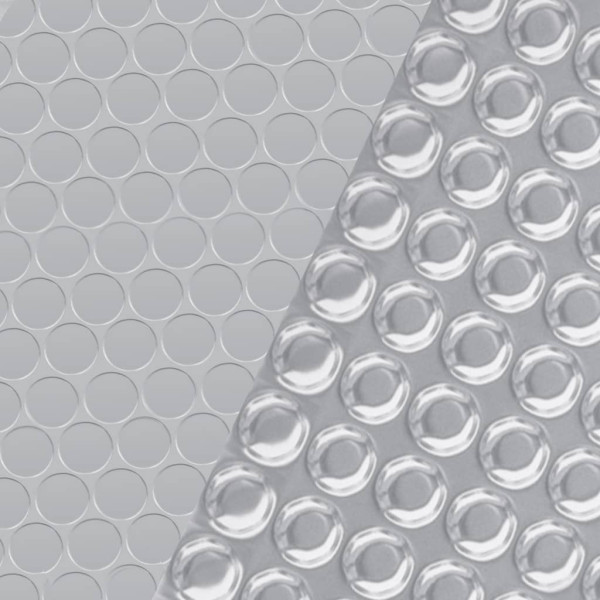 Cubierta de piscina PE plateado 488x244 cm M 4
