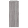 Aparadores 3 uds madera de ingeniería gris Sonoma 60x31x84 cm 5