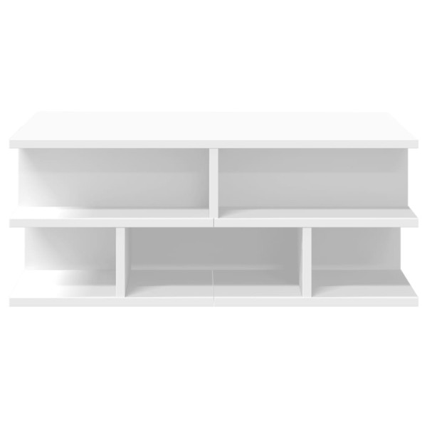 Mesa de centro 70x70x29 cm madeira processada branco M 5