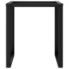 Patas de mesa de comedor estructura O hierro fundido 60x60x73cm 4
