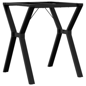 Patas de mesa de comedor estructura Y hierro fundido 60x60x73cm H