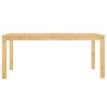 Mesa de comedor Panama madera maciza de pino 180x90x75 cm 4