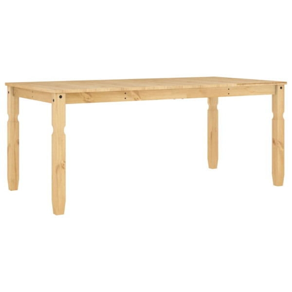 Mesa de comedor Corona madera maciza de pino 180x90x75 cm M 2