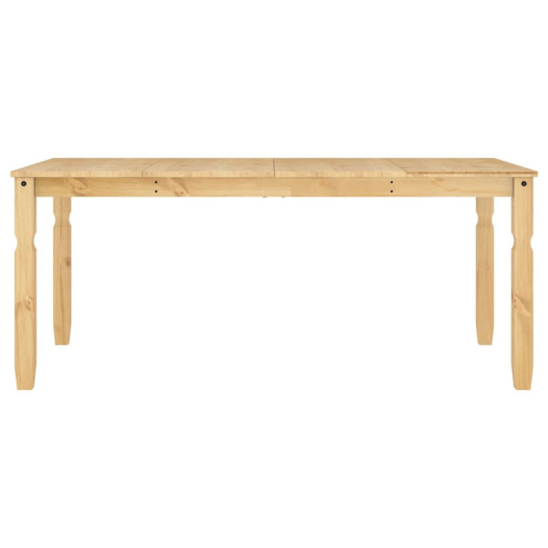 Mesa de comedor Corona madera maciza de pino 180x90x75 cm M 4