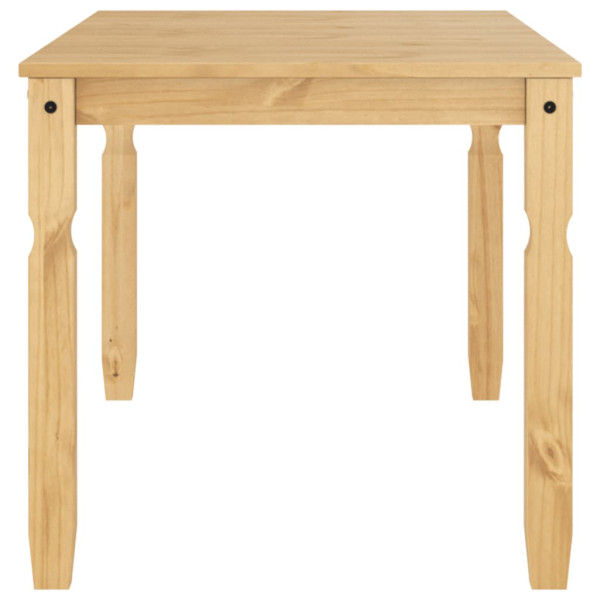 Mesa de comedor Corona madera maciza de pino 160x80x75 cm M 5