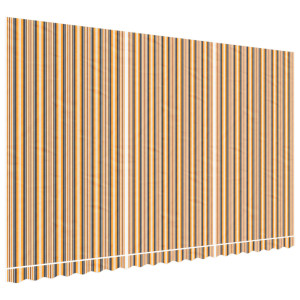 Tela de repuesto de toldo rayas de colores 5x3 m H