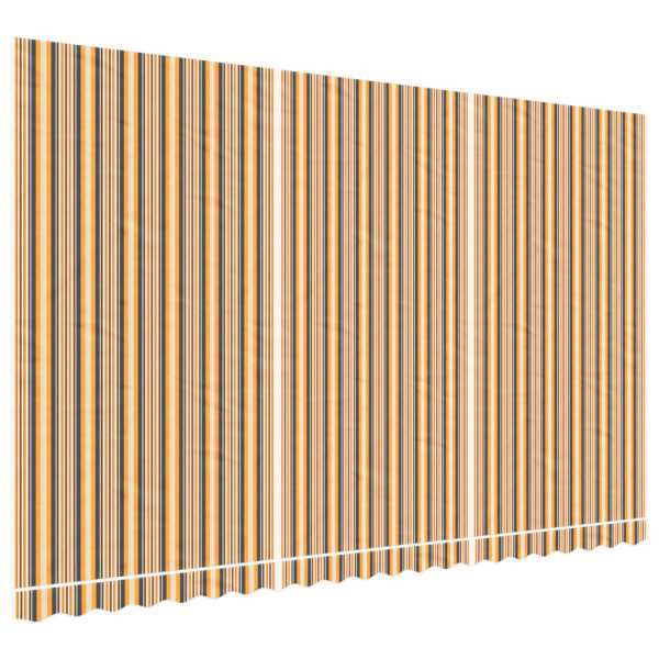 Tecido de substituição para toldo 5x3 m riscas multicor M 2