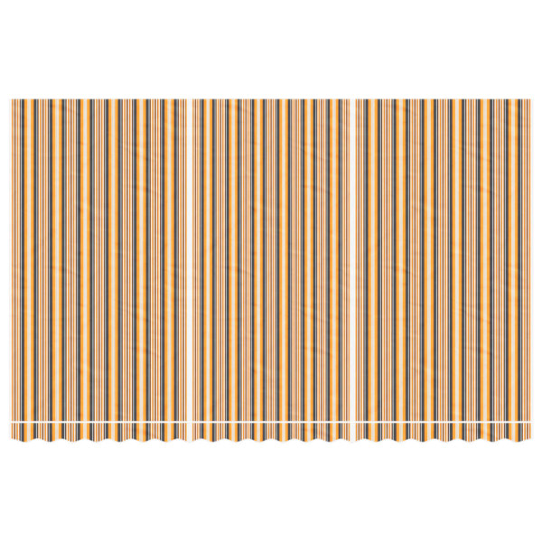 Tecido de substituição para toldo 5x3 m riscas multicor M 3