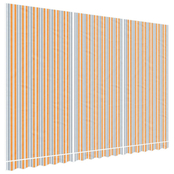 Tecido de substituição para toldo 4.5x3 m riscas multicor M 2