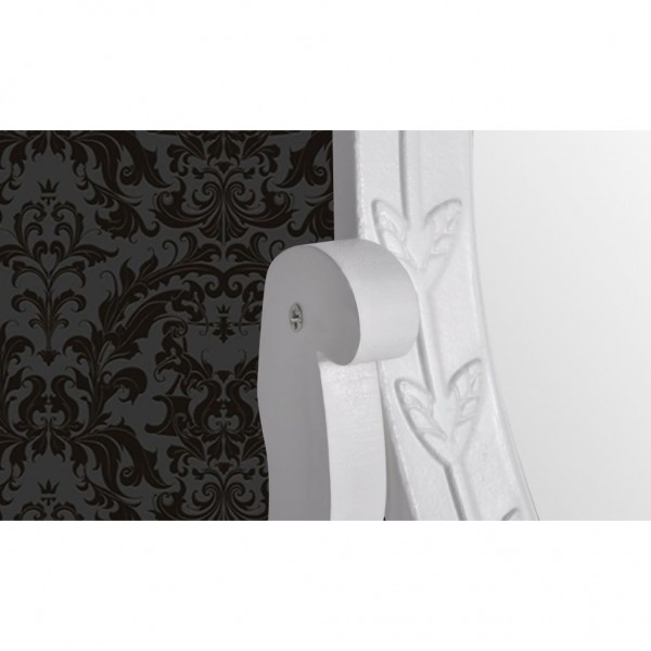 Tocador con espejo abatible ovalado de MDF M 4