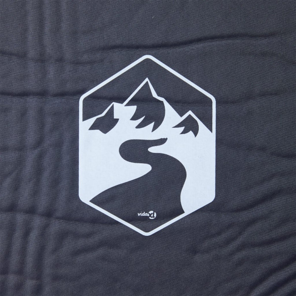 Colchão de campismo autoinsuflável c/ almofada 1 pessoa cinza M 3