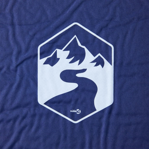 Colchão campismo autoinsuflável c/ almofada 1 p. azul-marinho M 3