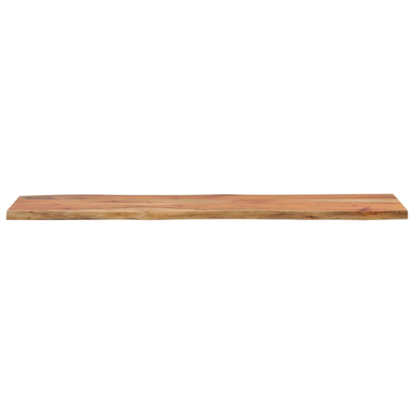 Tablero rectangular madera de acacia borde vivo 140x40x2.5 cm M 5
