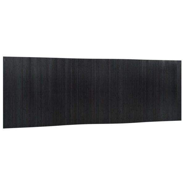 Biombo divisor de bambu preto 165x600 cm M 2