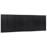 Biombo divisor de bambu preto 165x600 cm 2