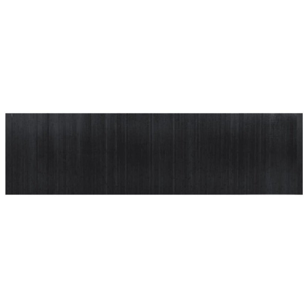 Biombo divisor de bambu preto 165x600 cm M 3