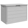 Baúl para cojines polipropileno gris 77.5x44.5x53 cm 2