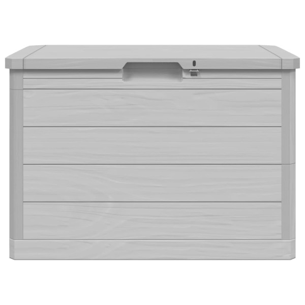 Baúl para cojines polipropileno gris 77.5x44.5x53 cm M 5