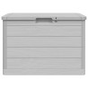 Baúl para cojines polipropileno gris 77.5x44.5x53 cm 5